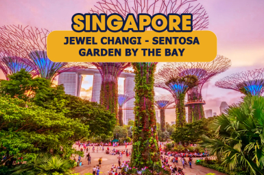 SINGAPORE - JEWEL CHANGI - GARDEN BY THE BAY - SENTOSA