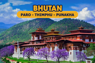 BHUTAN - PARO - THIMPHU - PUNAKHA