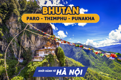 BHUTAN - PARO - THIMPHU - PUNAKHA