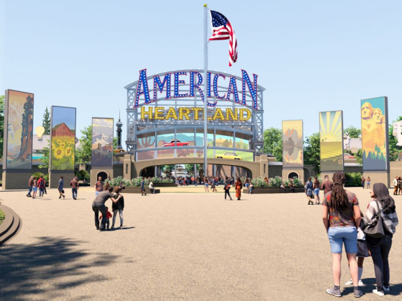 KẾ HOẠCH TRỊ GIÁ 2 TỶ ĐÔ CHO CÔNG VIÊN VÀ KHU NGHỈ DƯỠNG THEO CHỦ ĐỀ AMERICANA CÔNG BỐ ĐỊA ĐIỂM XÂY DỰNG