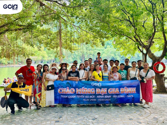 ĐOÀN KHÁCH TOUR HÀ NỘI - NINH BÌNH - HẠ LONG - SAPA [29-03/07/2023]
