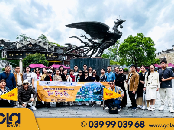 ĐOÀN KHÁCH TOUR PHƯỢNG HOÀNG CỔ TRẤN [28/04 - 02/05/2024]
