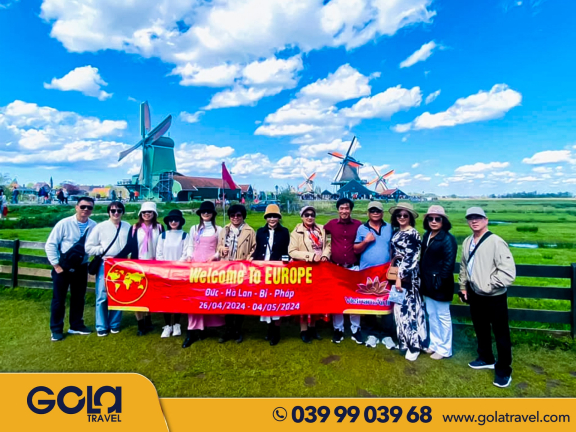 ĐOÀN KHÁCH TOUR CHÂU ÂU [26/04 - 04/05/2024]