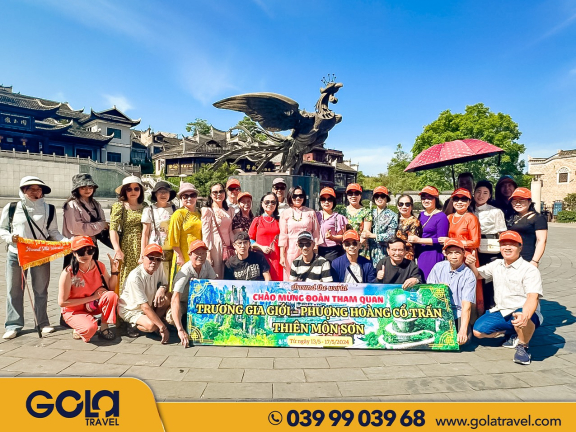 ĐOÀN KHÁCH TOUR PHƯỢNG HOÀNG CỔ TRẤN [13/05 - 17/05/2024]