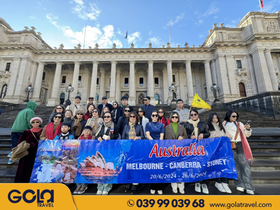 ĐOÀN KHÁCH TOUR ÚC [20/06 - 26/06/2024]