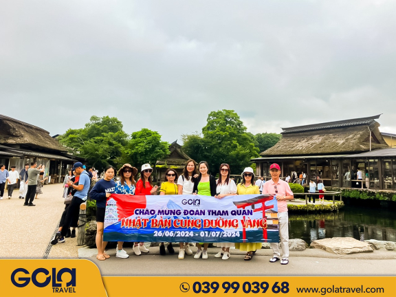 ĐOÀN KHÁCH TOUR NHẬT BẢN [26/06 - 01/07/2024]
