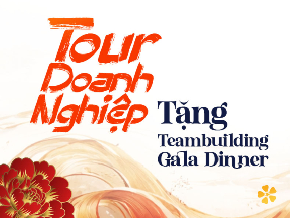 TOUR DOANH NGHIỆP TẶNG TEAM BUILDING/ GALA DINNER 